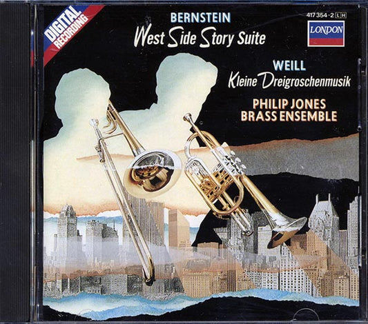 Bernstein, Weill, Philip Jones Brass Ensemble - West Side Story Suite: Kleine Dreigroschenmusik (CD)