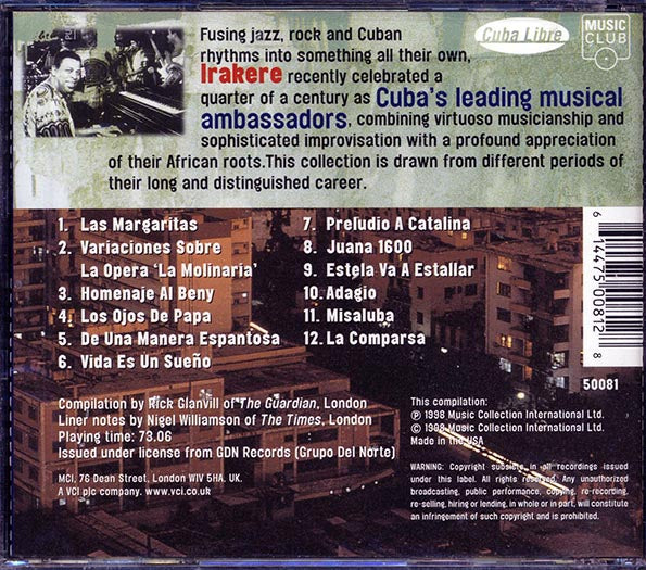 Irakere - La Coleccion Cubana (CD)