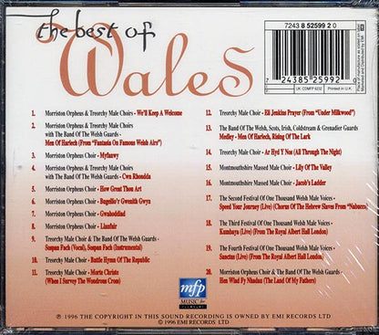 The Morriston Orpheus Choir, Treorchy Male Choir, Etc. - The Best Of Wales (CD)