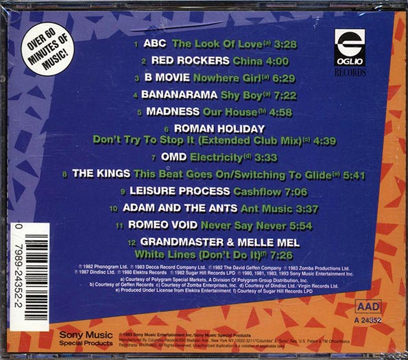 ABC, Red Rockers, Bananarama, Roman Holiday, Etc. - Richard Blade's Flashback Favorites Volume 2 (CD)