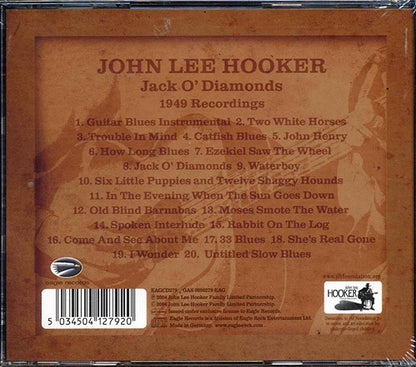John Lee Hooker - Jack O'Diamonds 1949 Recordings (CD)