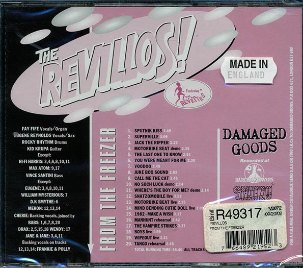 The Revillos - From The Freezer (CD)
