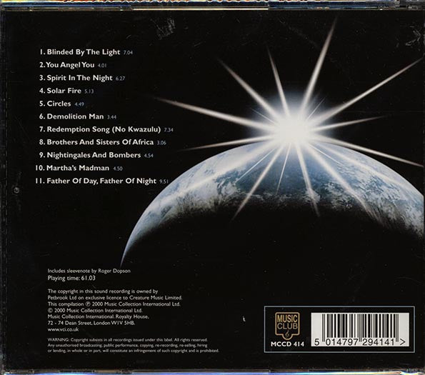Manfred Mann's Earth Band - Blindin' (CD)