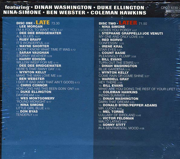 Lee Morgan, Dee Dee Bridgewater, Ruby Braff, Etc. - Either Side Of Midnight: 30 Cool Jazz Classics (30 tracks) (CD)