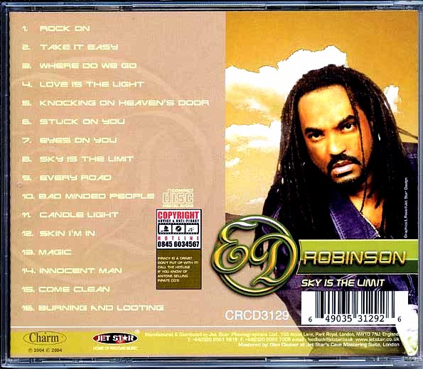 Ed Robinson - Sky Is The Limit (CD)