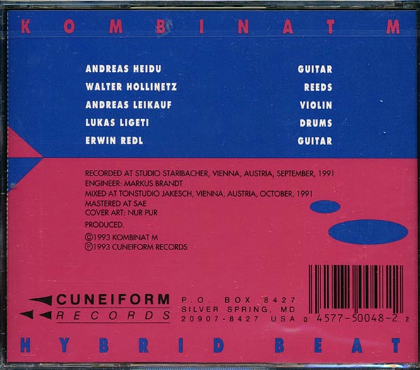 Kombinat M - Hybrid Beat (CD)