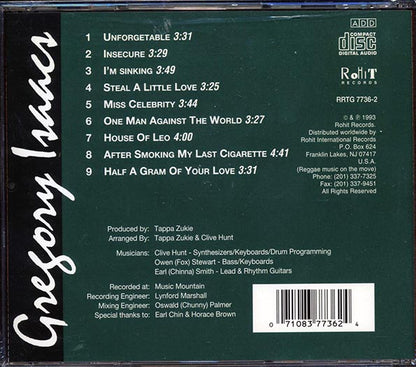 Gregory Isaacs - The Unforgetable (CD)