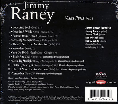 Jimmy Raney - Visits Paris Volume 1 (CD)