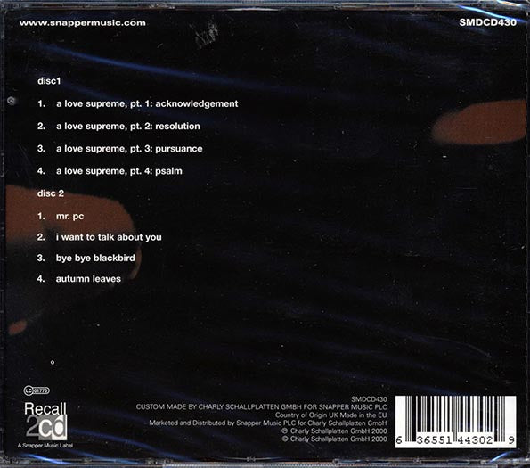 John Coltrane - Sheets Of Sound (CD)