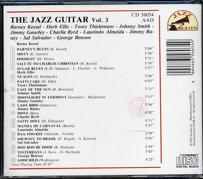 Barney Kessel, Herb Ellis, Toots Thielemans, Etc. - The Jazz Guitar Volume 3 (CD)