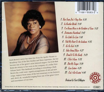 Ruth Brown - R+B = Ruth Brown (CD)