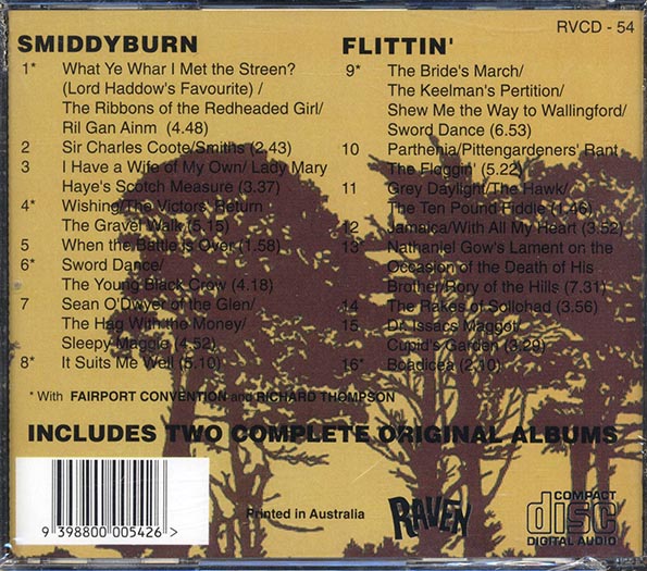 Dave Swarbrick - Smiddyburn + Slittin' (CD)