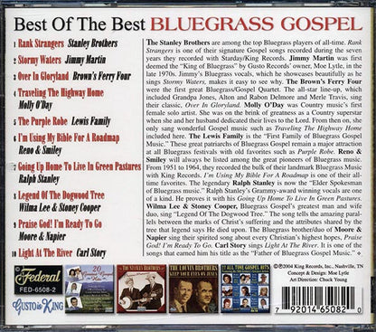 The Stanley Brothers, Jimmy Martin, Brown's Ferry Four, Etc. - Best Of The Best Bluegrass Gospel (CD)