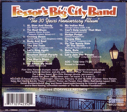 Fessor's Big City Band - 30 Years Anniversary Album (CD)