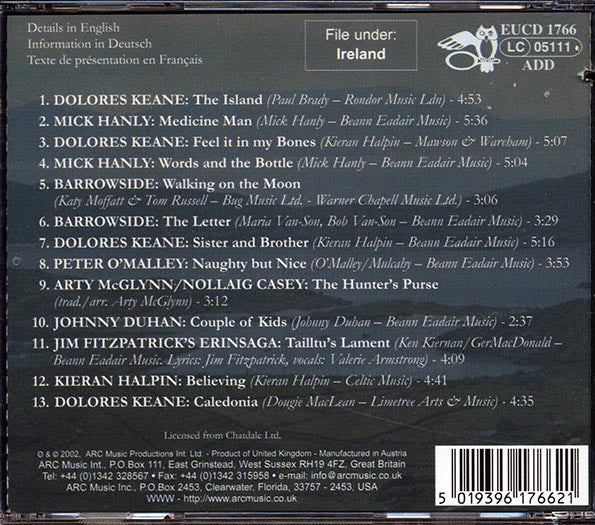 Dolores Keane, Mick Hanly, Barrowside, Etc. - Songs From Ireland: Best Of Irish Songwriters (CD)