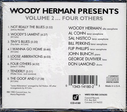 Woody Herman - Woody Herman Presents Volume 2: Four Others (CD)