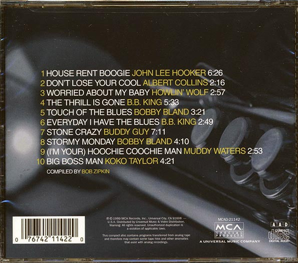 BB King, John Lee Hooker, Bobby Bland, Etc. - Born On The Blues (CD)
