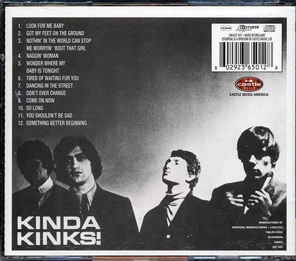 The Kinks - Kinda Kinks (CD)