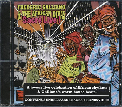 Frederic Galliano & The African Divas - Sacre Live (CD)
