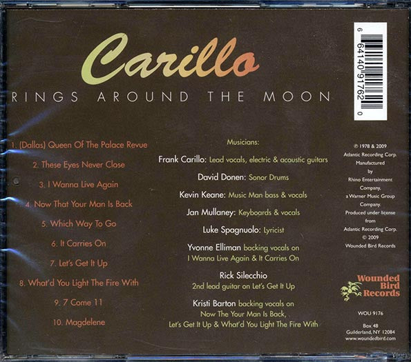 Carillo - Rings Around The Moon (CD)