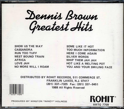 Dennis Brown - Greatest Hits (CD)