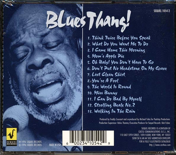 Rufus Thomas - Blues Thang (CD)