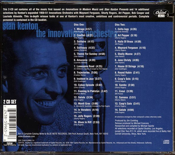 Stan Kenton - The Innovations Orchestra (30 tracks) (2xCD) (CD)