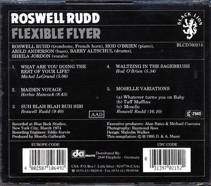 Roswell Rudd - Flexible Flyer (CD)