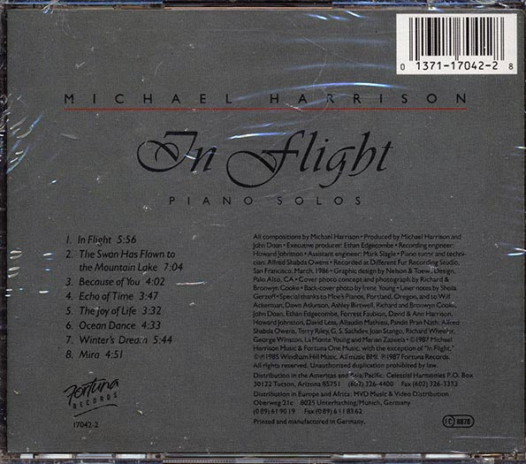 Michael Harrison - In Flight: Piano Solos (CD)