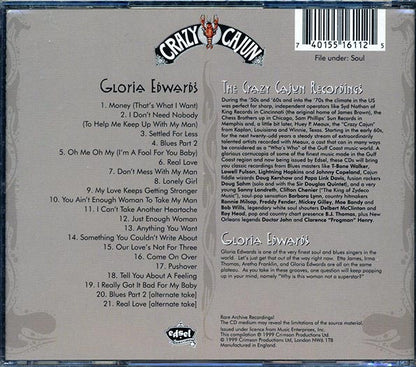 Gloria Edwards - Soul Queen Of Texas: The Crazy Cajun Recordings (CD)
