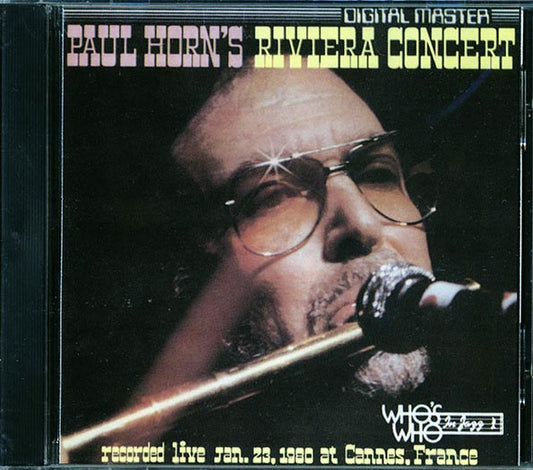 Paul Horn - Paul Horn's Riviera Concert (CD)