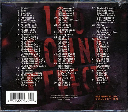 Various - 100 Sound Effects Volume 1 (CD)