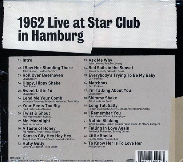 The Beatles - Live: At The Star-Club In Hamburg, Germany 1962 (incl. large booklet) (CD)