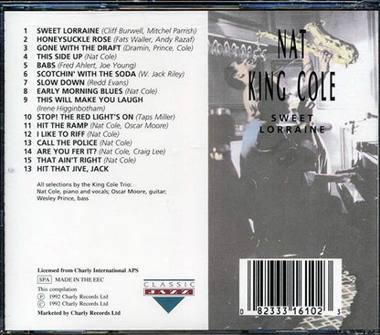 Nat King Cole - Sweet Lorraine (CD)