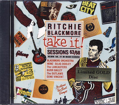 Ritchie Blackmore - Take It: Sessions 63/68 (24 tracks) (gold CD) (ltd. ed.) (CD)
