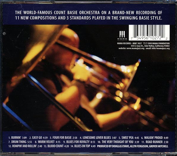The Count Basie Orchestra - Swing Shift (CD)