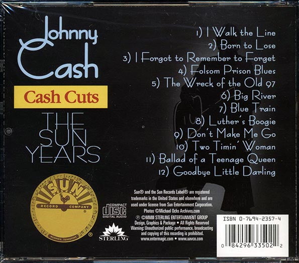 Johnny Cash - Cash Cuts: The Sun Years (CD)