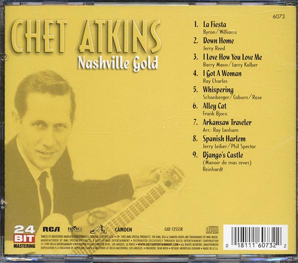 Chet Atkins - Nashville Gold (CD)