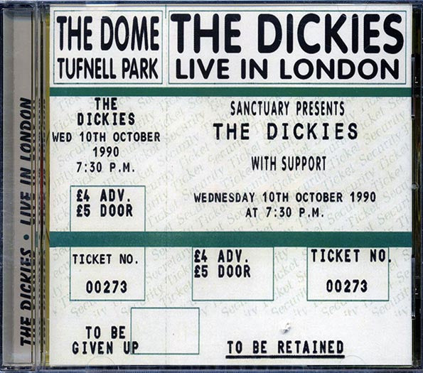The Dickies - Live In London: Locked N Loaded (CD)