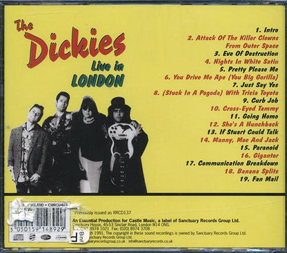 The Dickies - Live In London: Locked N Loaded (CD)