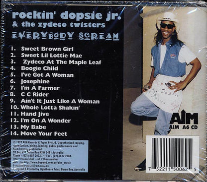 Rockin' Dopsie Jr. & The Zydeco Twisters - Everybody Scream (CD)
