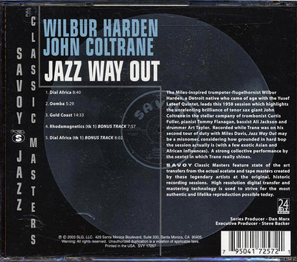 Wilbur Harden, John Coltrane - Jazz Way Out (CD)