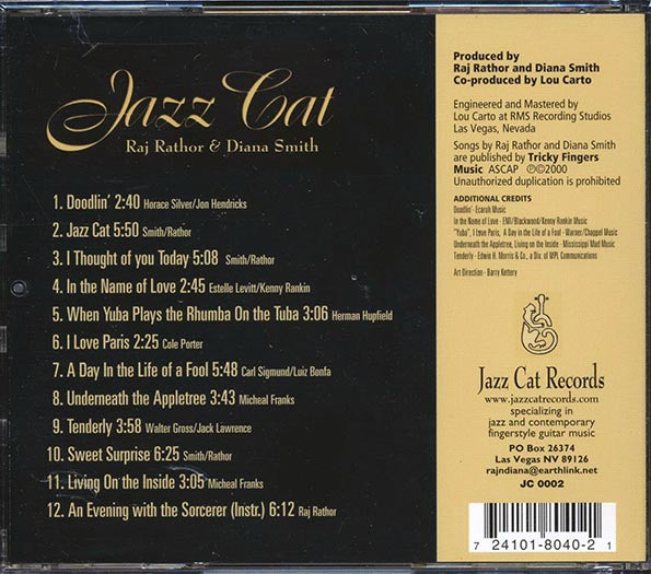 Raj Rathor, Diana Smith - Jazz Cat (CD)
