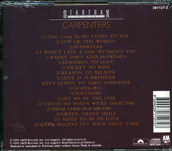 Carpenters - Carpenters (CD)