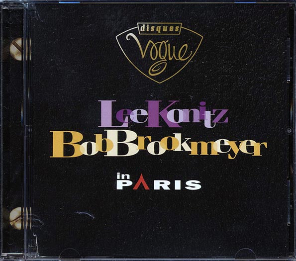 Lee Konitz, Bob Brookmeyer - In Paris (CD)
