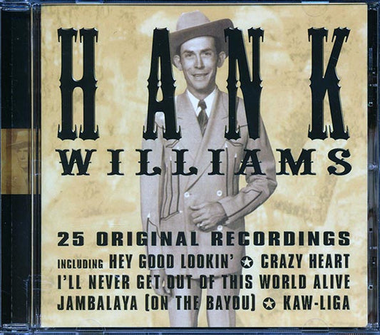 Hank Williams - 25 Original Recordings (CD)