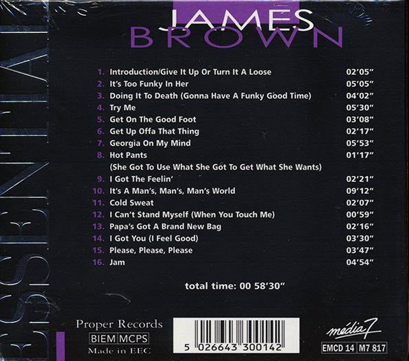 James Brown - Essential Masters (CD)