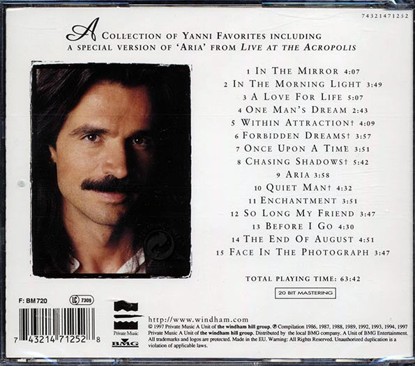 Yanni - In The Mirror (CD)