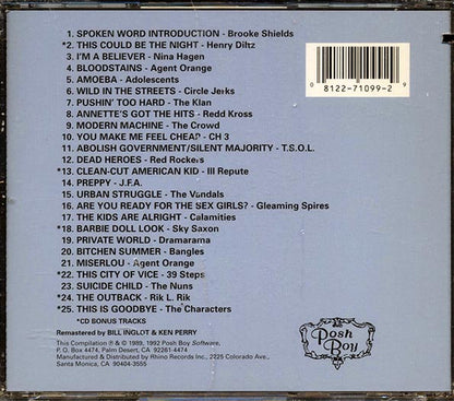 Brooke Shields, Henry Diltz, The Klan, Nina Hagen, Etc. - The Best Of Rodney On The Roq (CD)