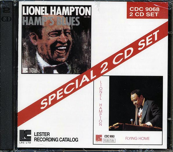 Lionel Hampton - Hamp's Blues + Flying Home (2 albums on 2 CDs) (21 tracks) (CD)